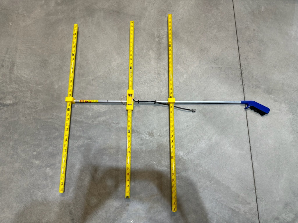 Tape Measure Yagi Antenna 3D Printed Parts